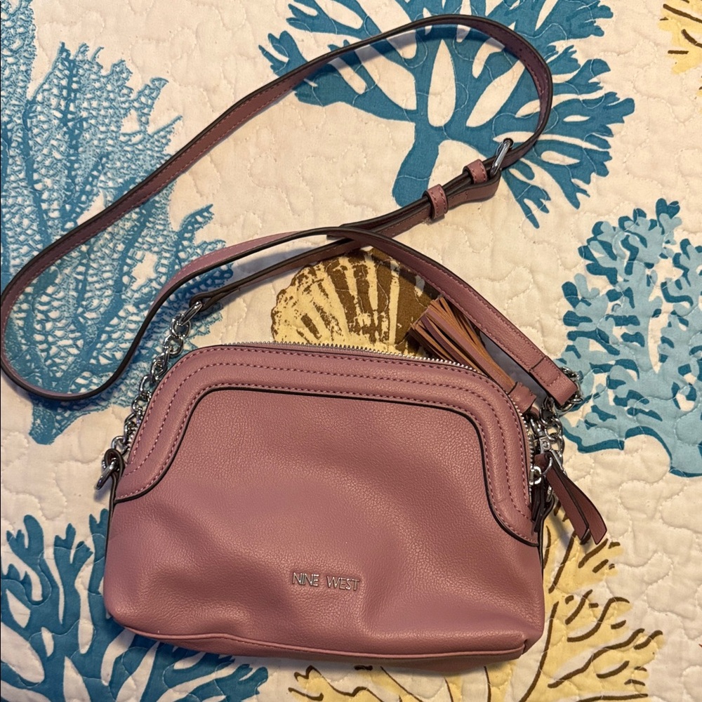 Nine West Mauve Crossbody Bag